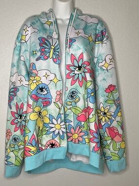 Current Mood Happy Go Lucky Hoodie Dolls Kill size XL